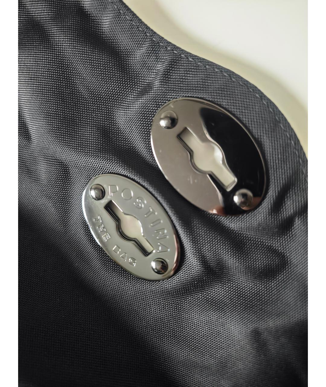 ZANELLATO Черная синтетическая сумка на плечо, фото 3