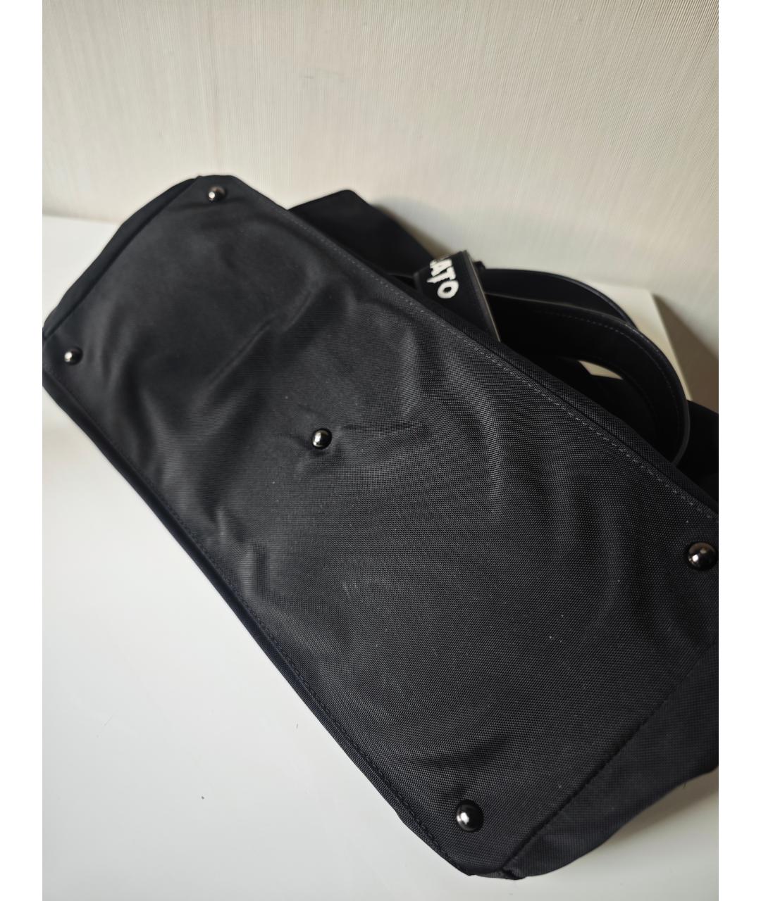 ZANELLATO Черная синтетическая сумка на плечо, фото 6