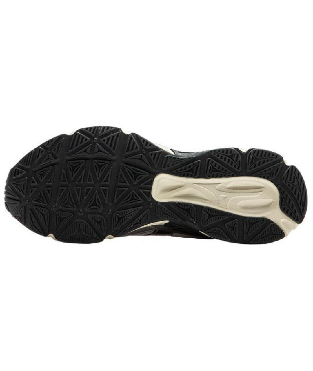 MIZUNO Серебряные текстильные низкие кроссовки / кеды, фото 4