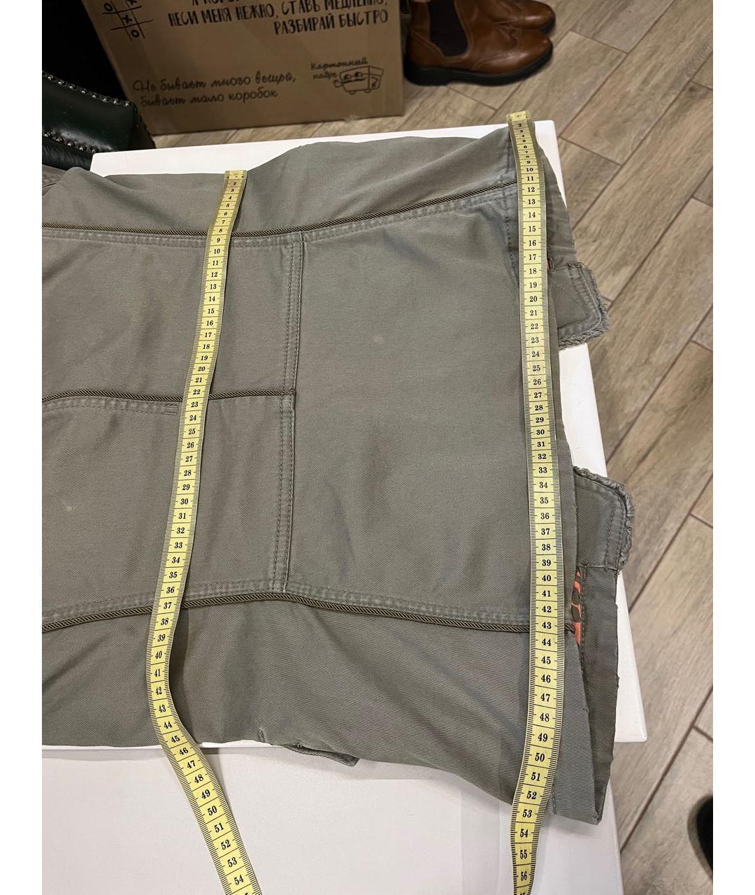 HUGO BOSS Хаки хлопко-эластановый жакет/пиджак, фото 8