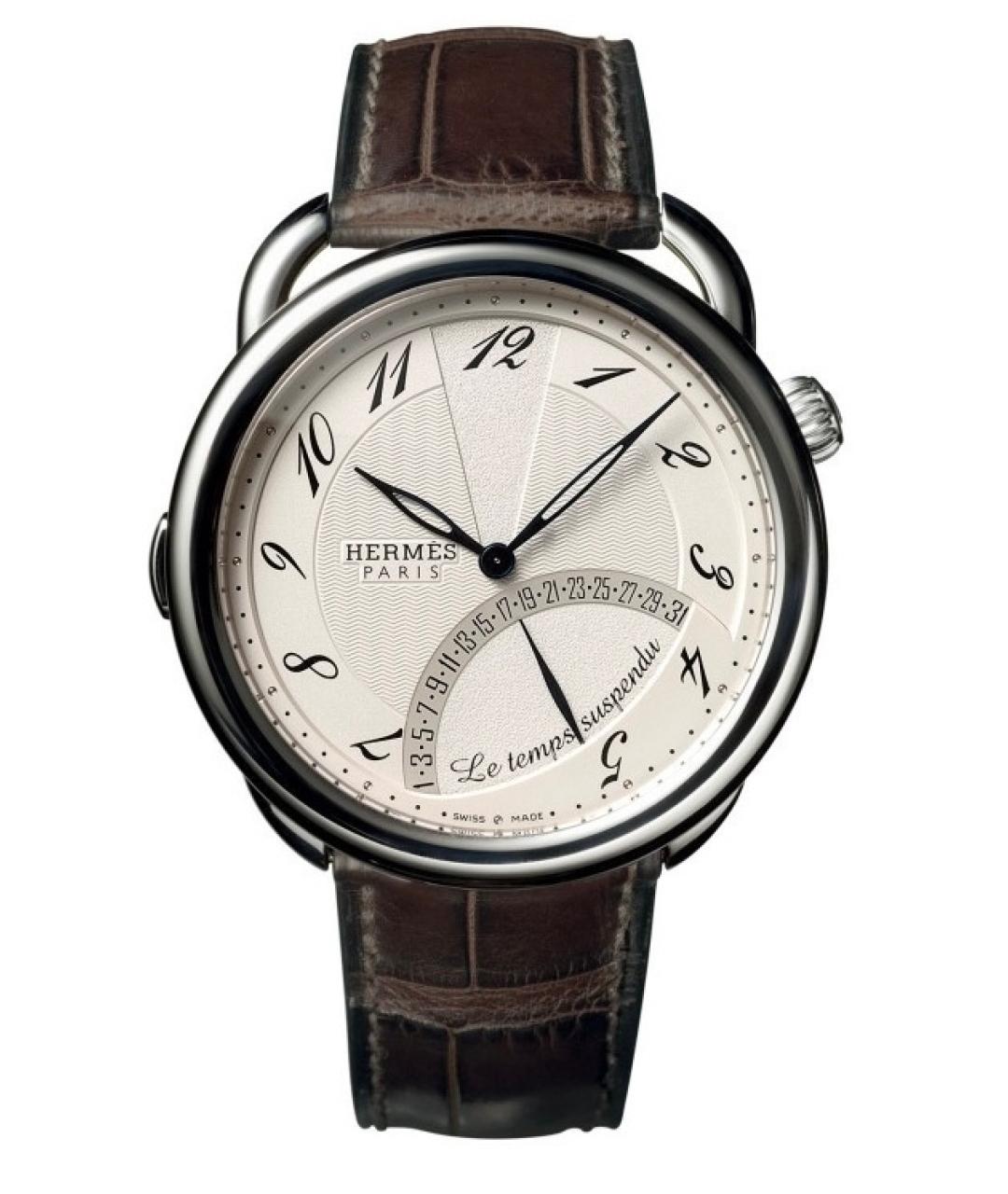 HERMES Белые часы, фото 10
