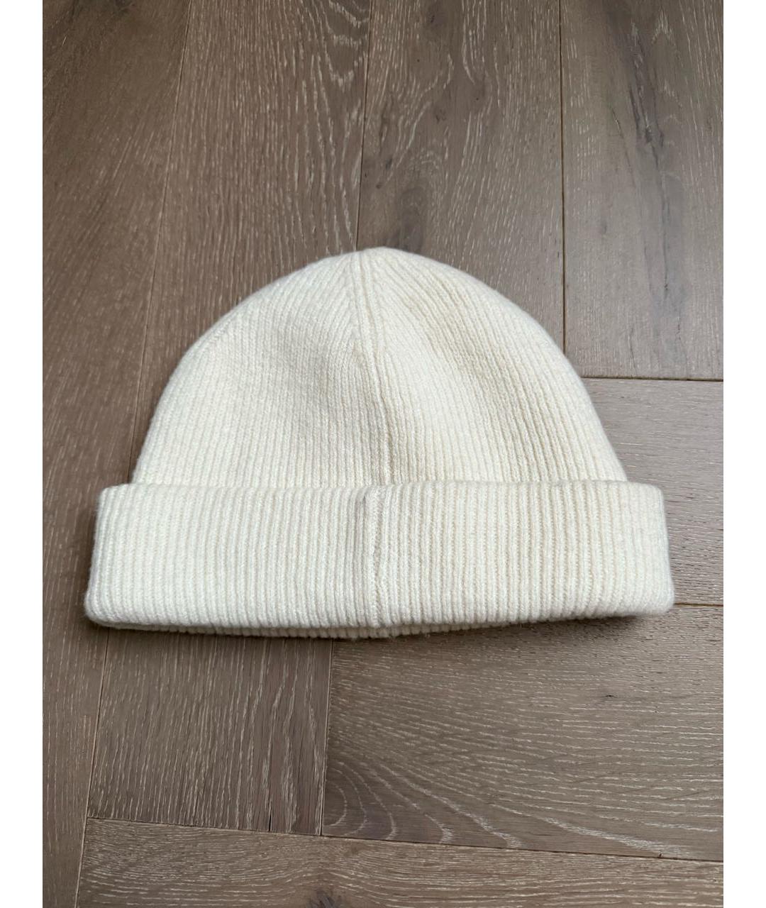 ACNE STUDIOS Бежевая шерстяная шапка, фото 2