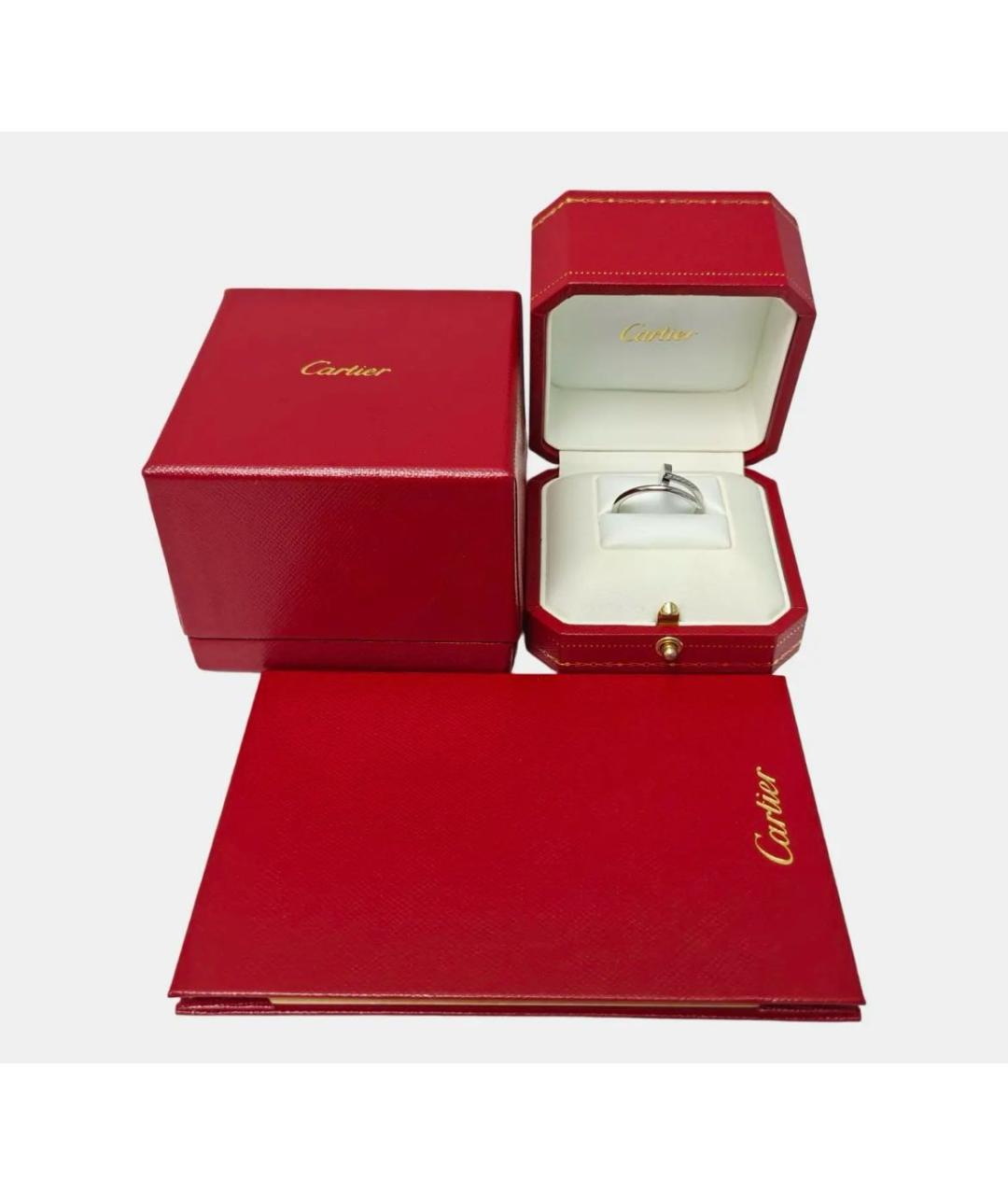 CARTIER Белое кольцо из белого золота, фото 3