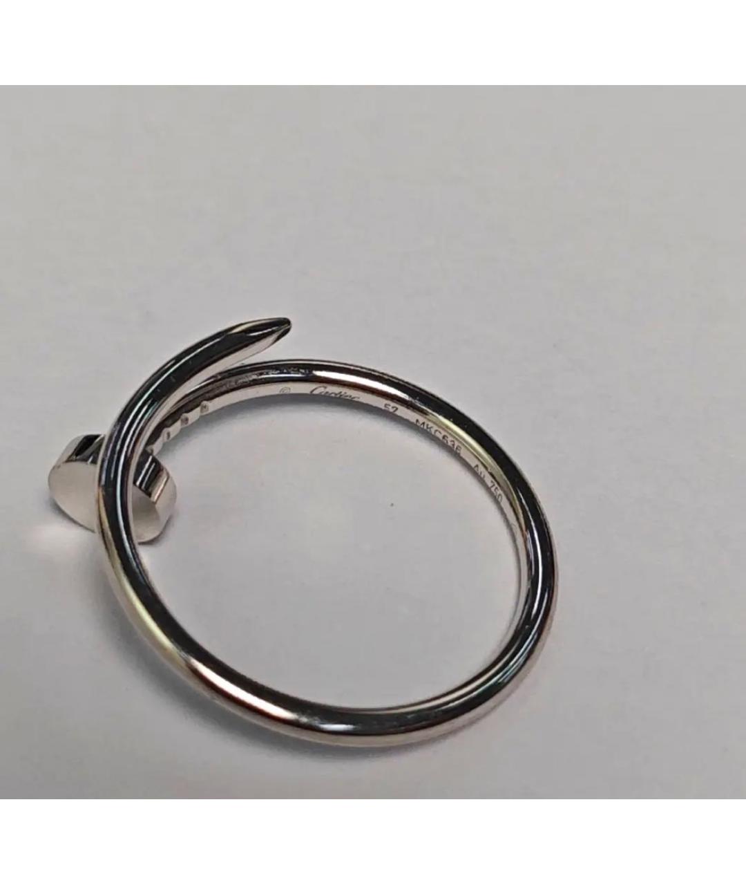 CARTIER Белое кольцо из белого золота, фото 4