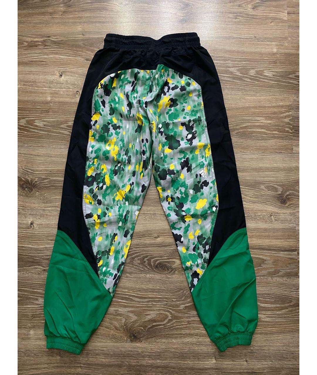 ADIDAS BY STELLA MCCARTNEY Зеленые полиэстеровые спортивные брюки и шорты, фото 6