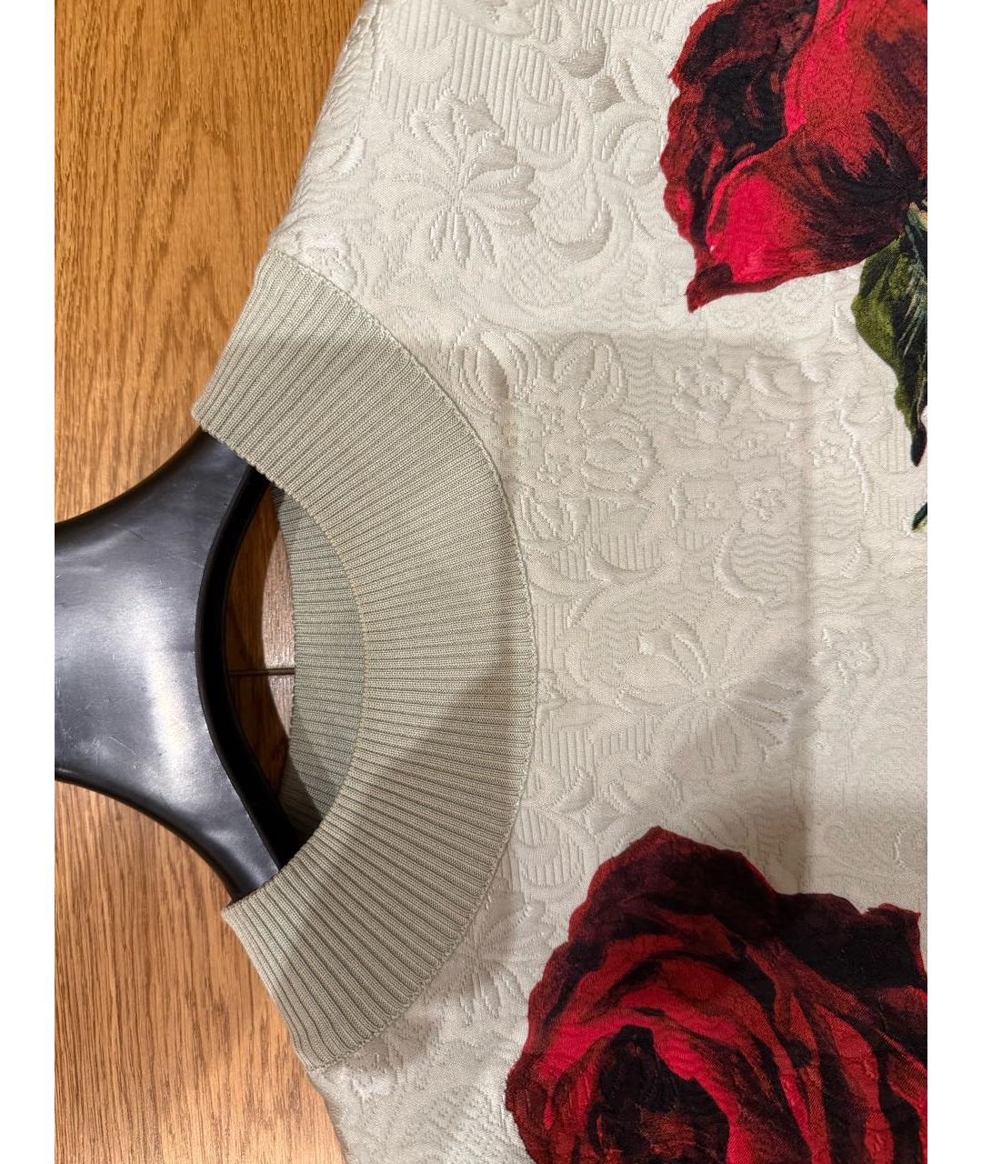 DOLCE&GABBANA Мульти хлопковый джемпер / свитер, фото 4