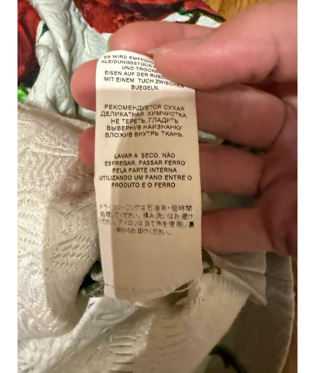 DOLCE&GABBANA Мульти хлопковый джемпер / свитер, фото 7