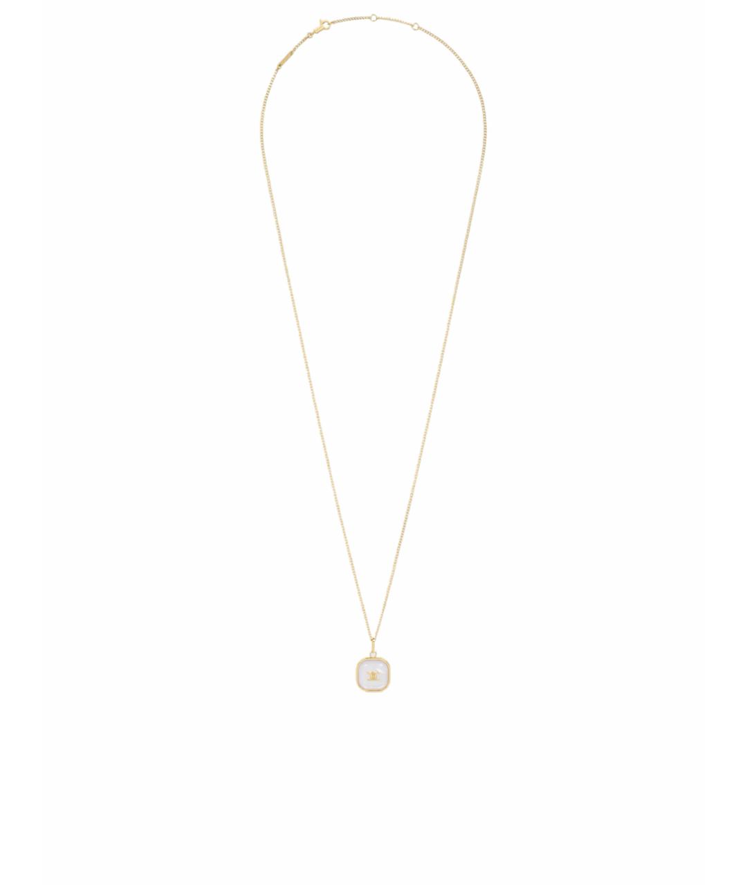 CELINE Золотая латунная подвеска, фото 1