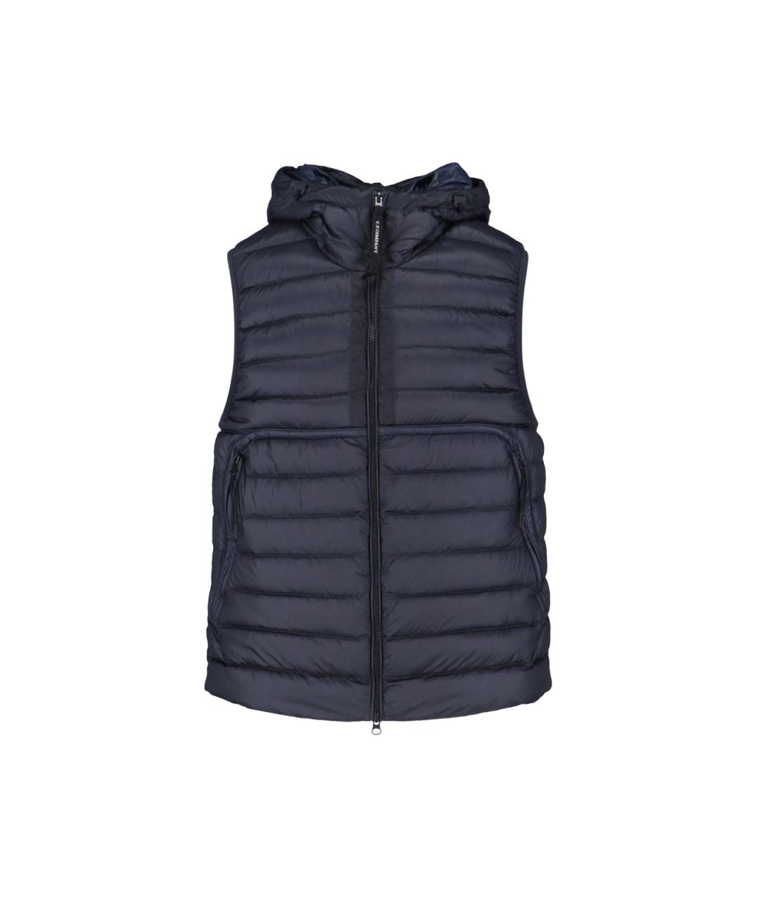 CP COMPANY Синий полиамидовый жилет, фото 1