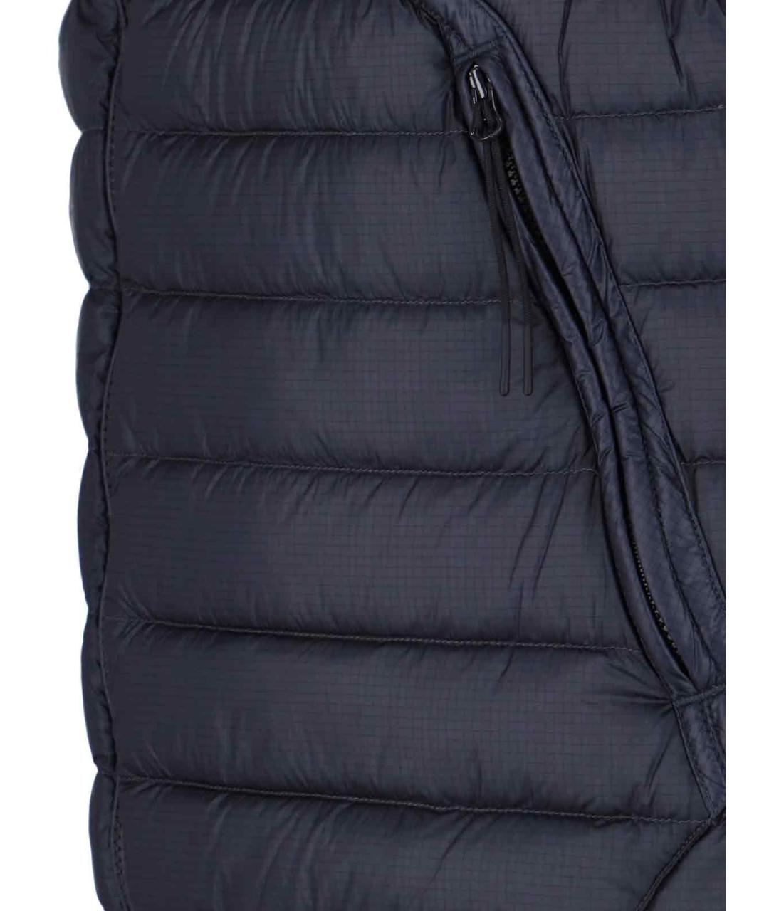 CP COMPANY Синий полиамидовый жилет, фото 3