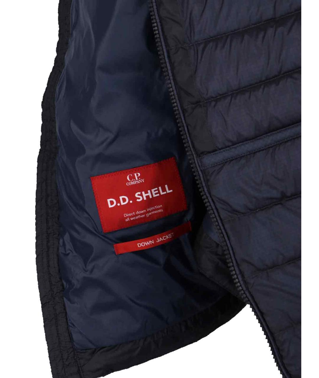 CP COMPANY Синий полиамидовый жилет, фото 5