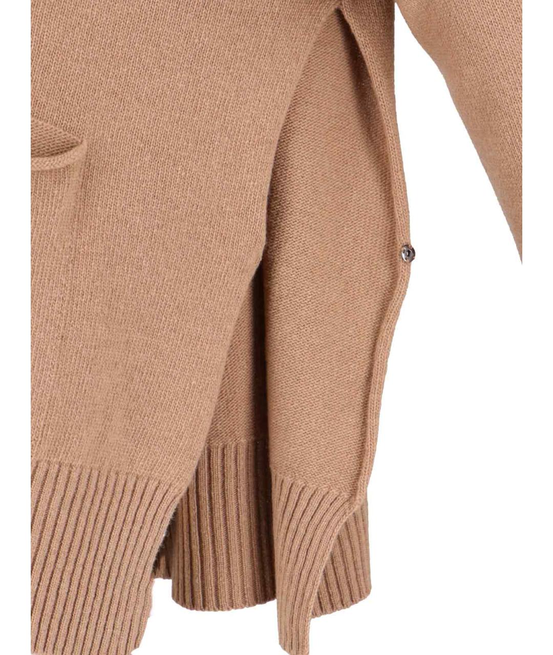 MA'RY'YA Бежевый шерстяной джемпер / свитер, фото 3