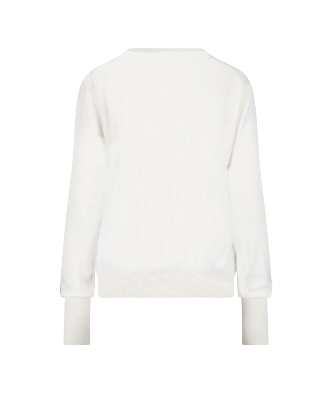 MA'RY'YA Белый шерстяной джемпер / свитер, фото 2
