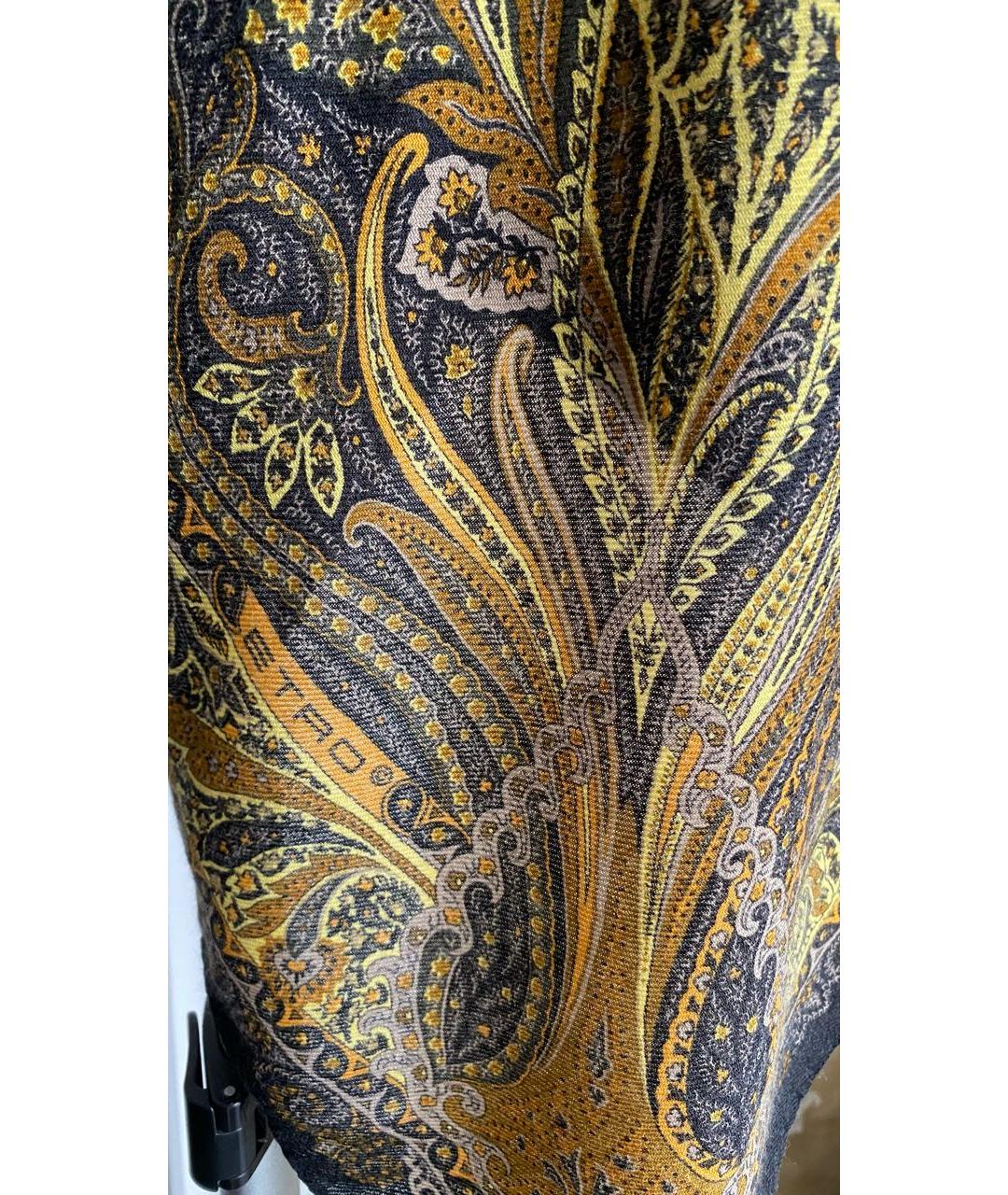 ETRO Мульти шерстяной платок, фото 7