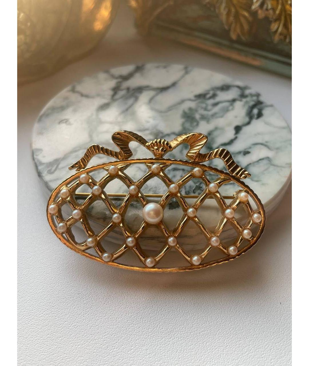 MONET Золотая позолоченная булавка / брошь, фото 2