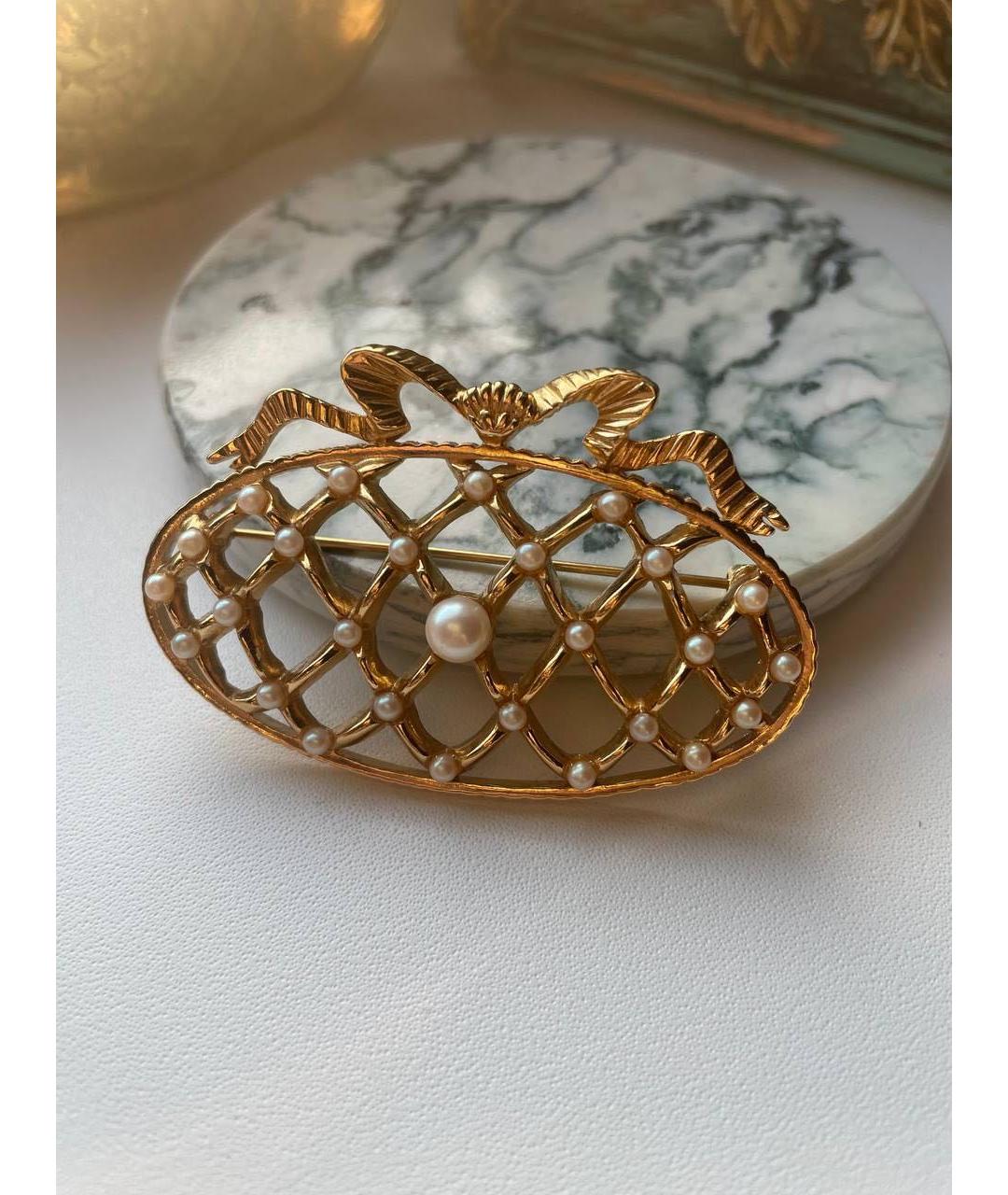 MONET Золотая позолоченная булавка / брошь, фото 8