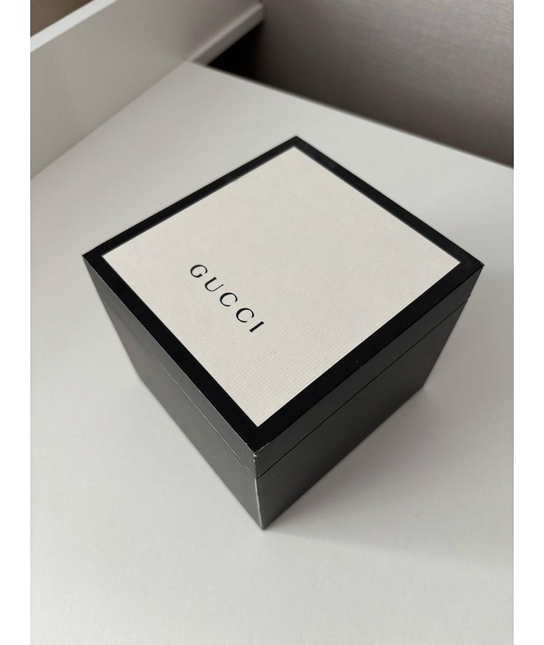 GUCCI Черные стальные часы, фото 7