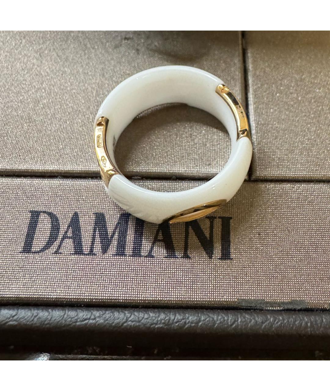 DAMIANI Белое керамическое кольцо, фото 5