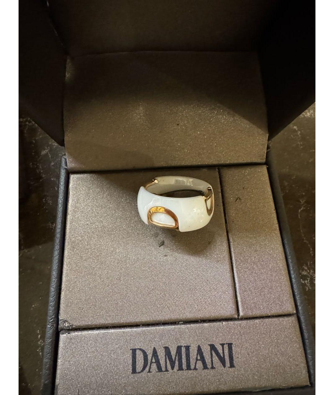 DAMIANI Белое керамическое кольцо, фото 3