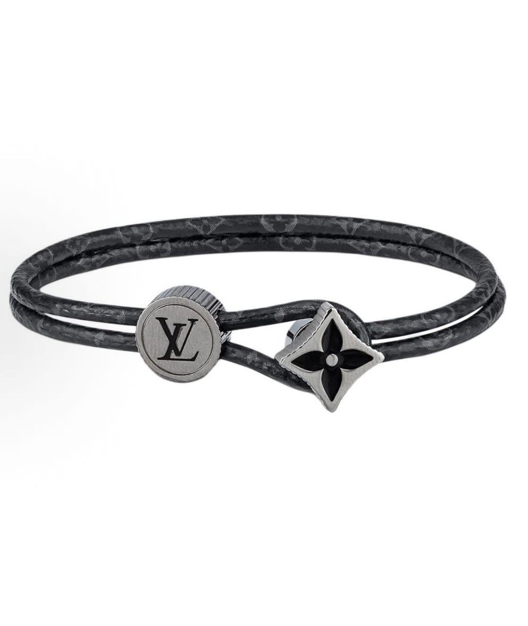 LOUIS VUITTON Антрацитовый браслет, фото 5