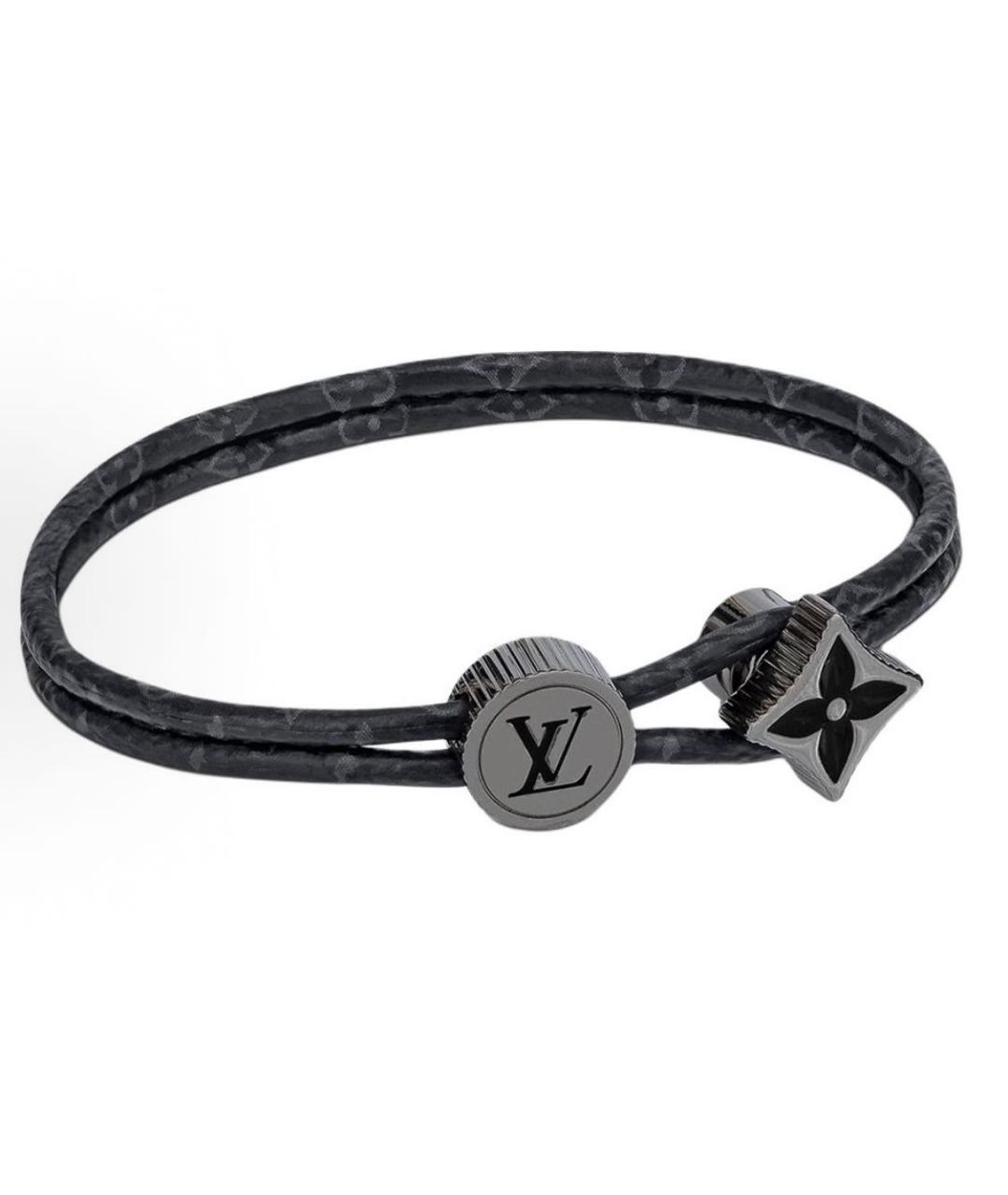 LOUIS VUITTON Антрацитовый браслет, фото 2