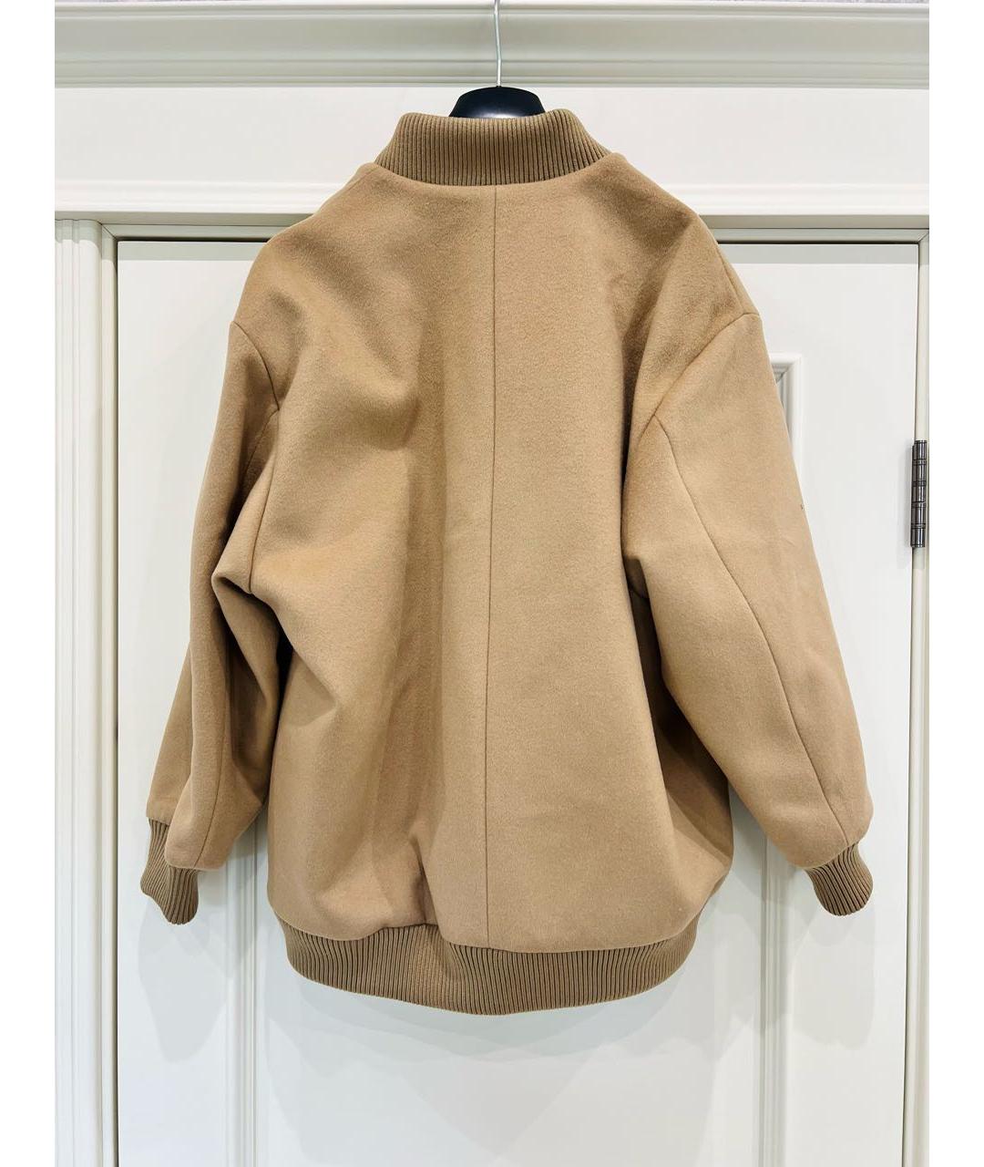 WEEKEND MAX MARA Бежевая шерстяная куртка, фото 3
