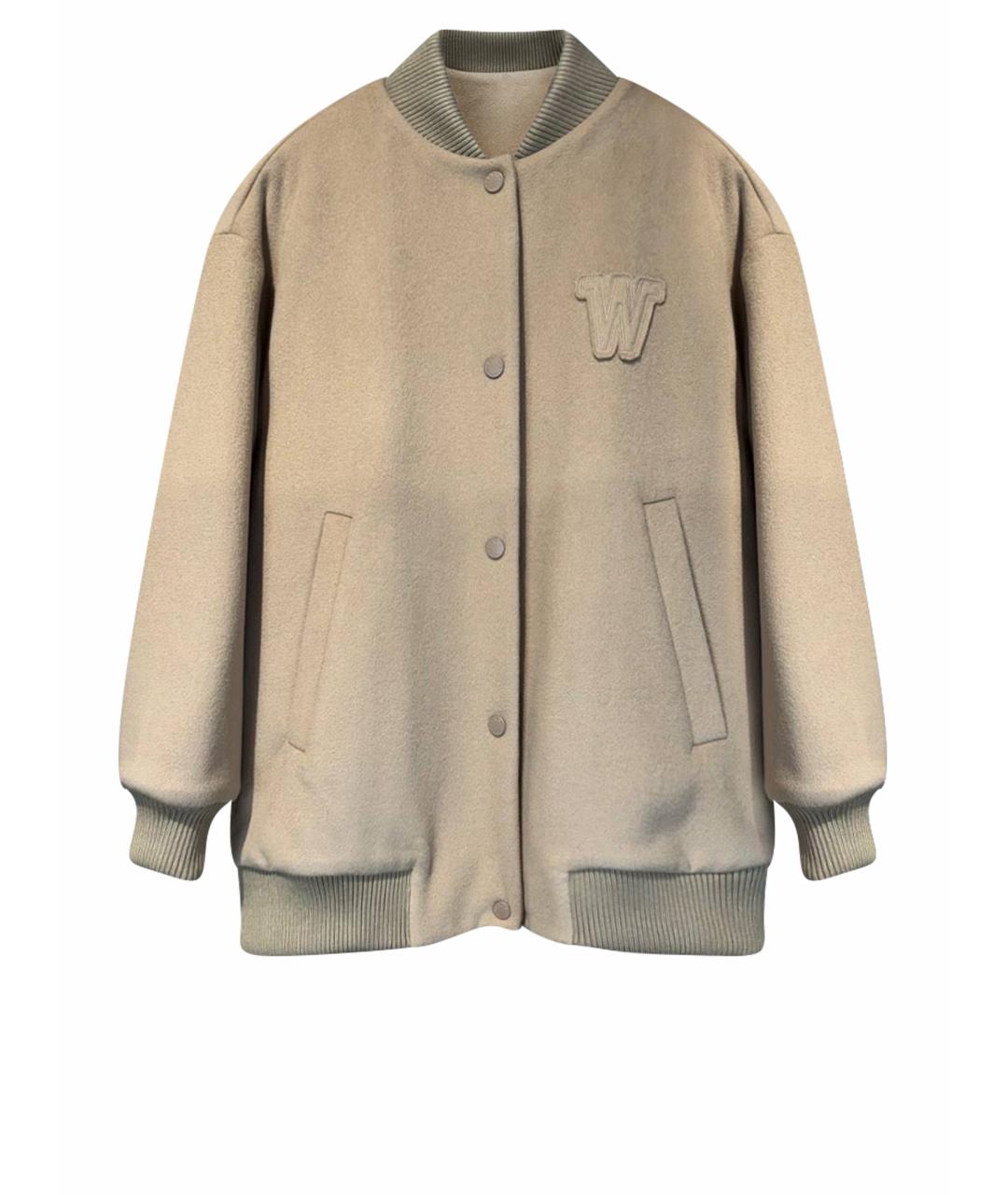WEEKEND MAX MARA Бежевая шерстяная куртка, фото 1