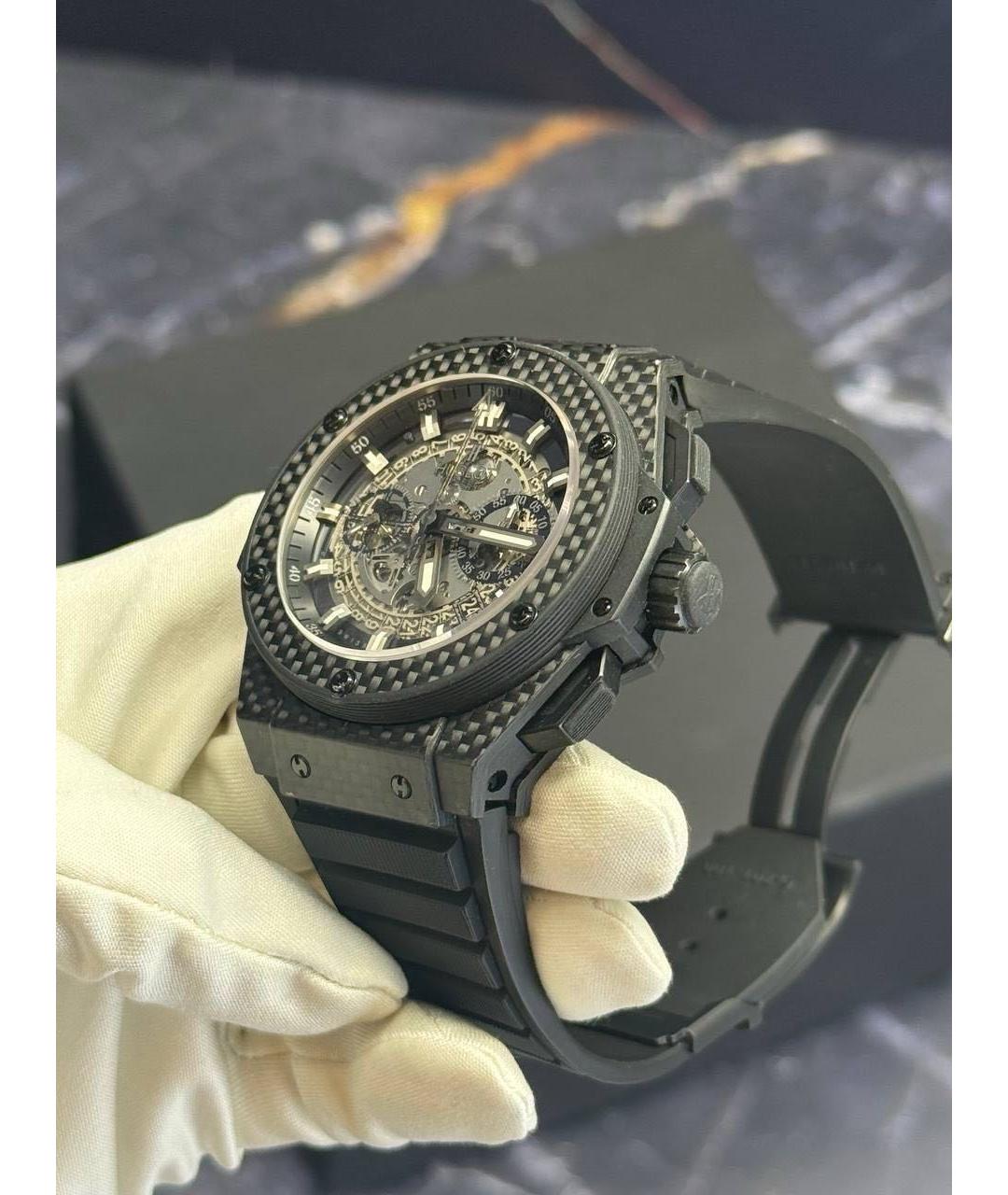 HUBLOT Черные часы, фото 3
