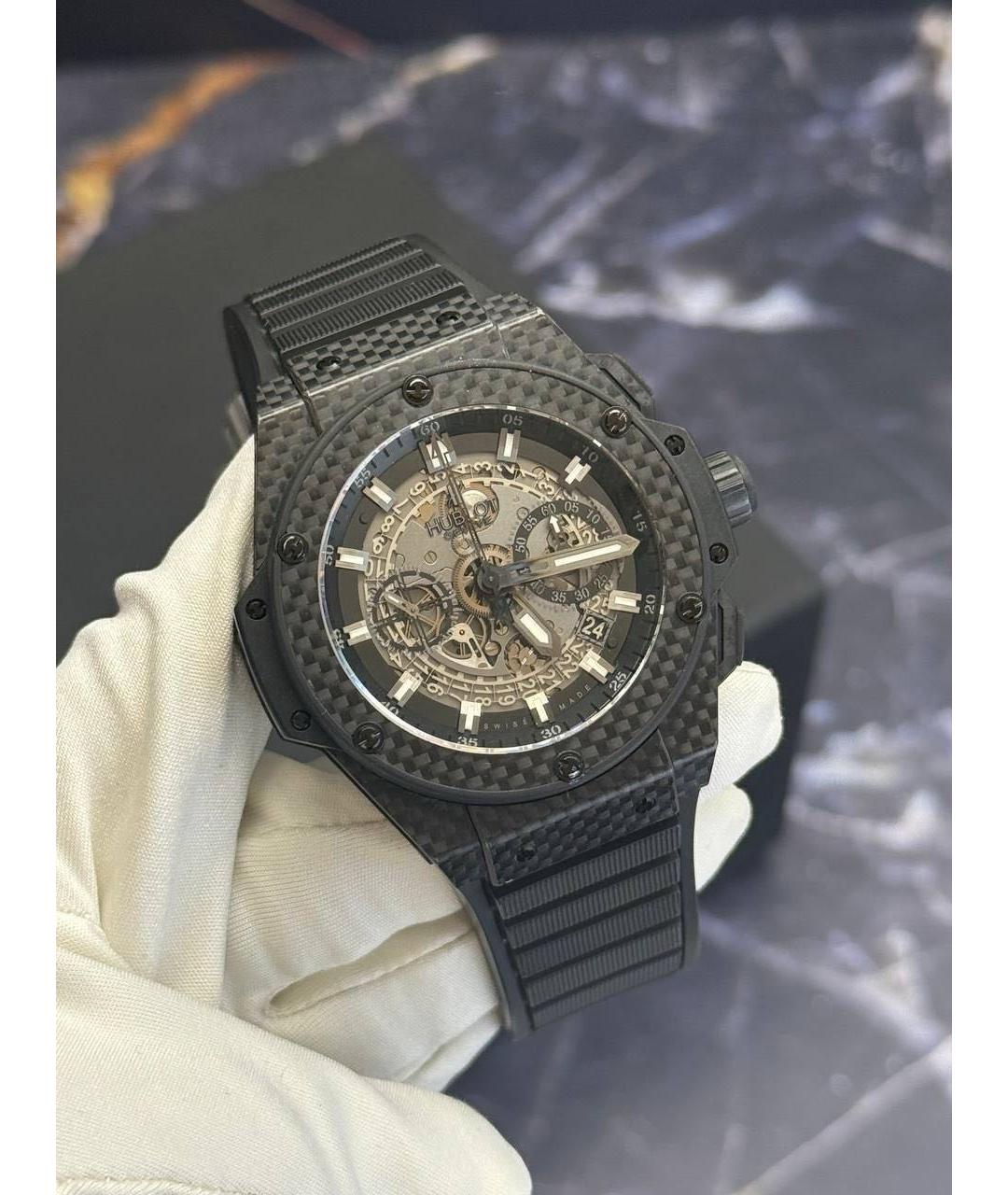 HUBLOT Черные часы, фото 4