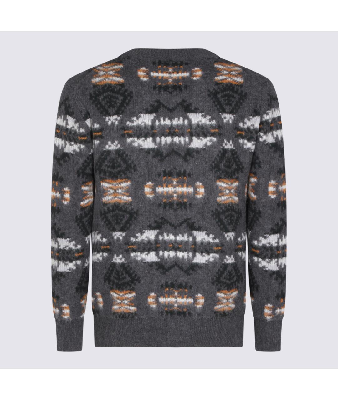 ALTEA Серый шерстяной кардиган, фото 2