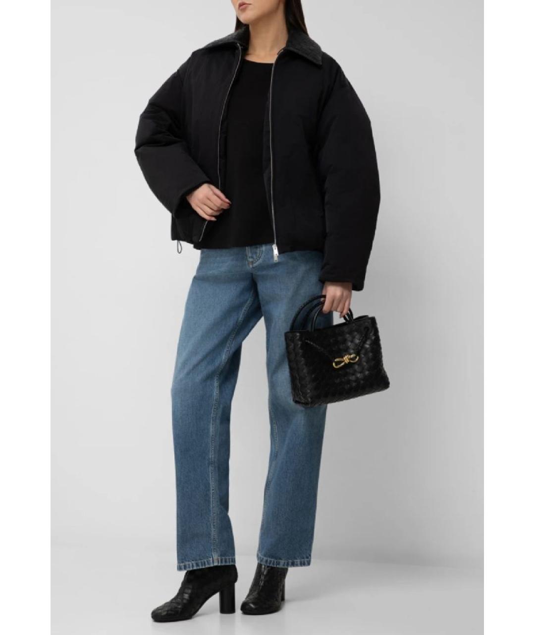 BOTTEGA VENETA Темно-синяя полиамидовая куртка, фото 6