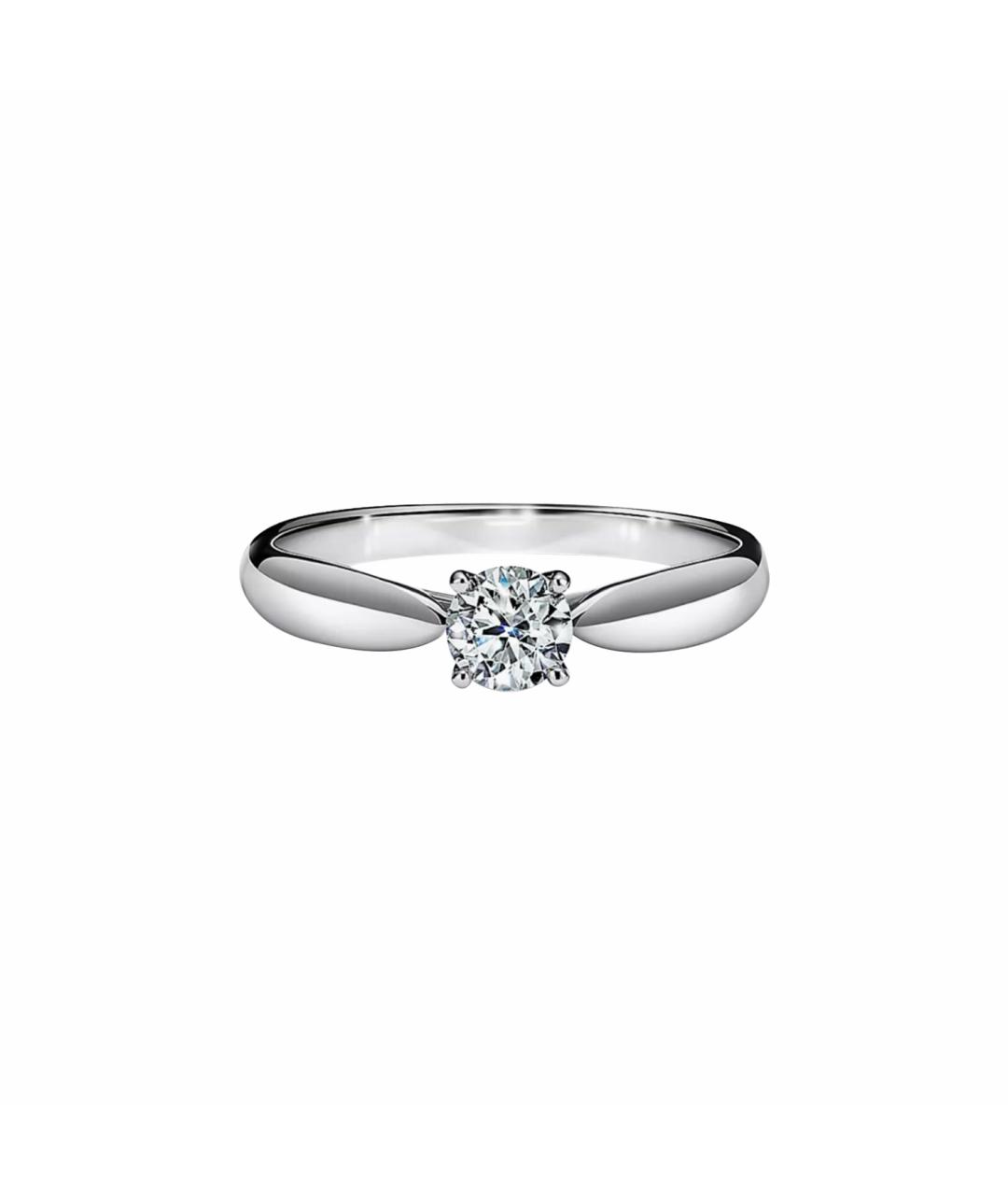 TIFFANY&CO Серебряное платиновое кольцо, фото 1