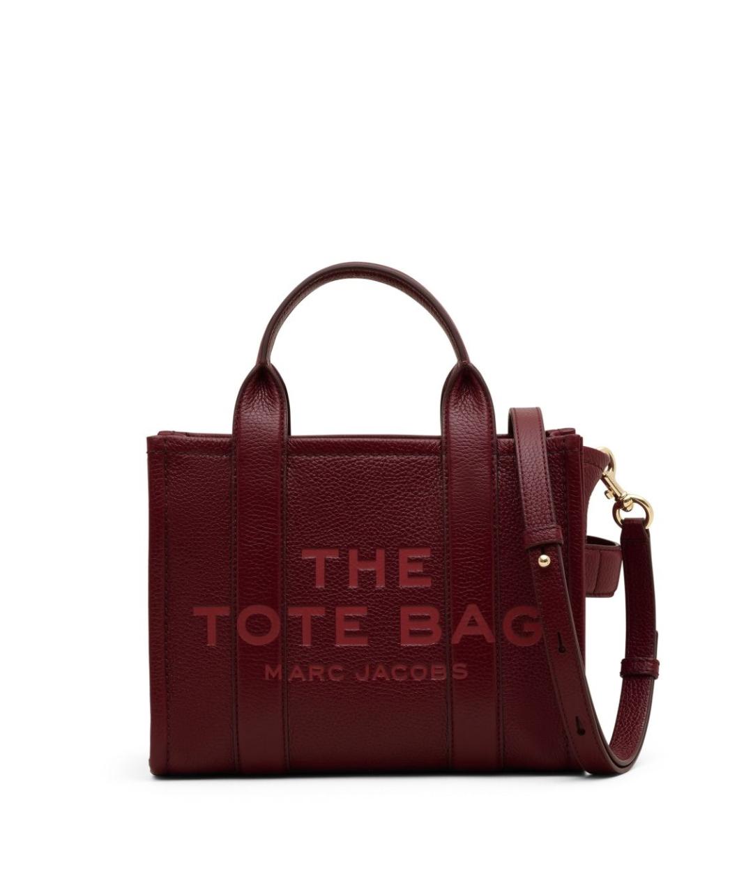 MARC JACOBS Красная кожаная сумка тоут, фото 1