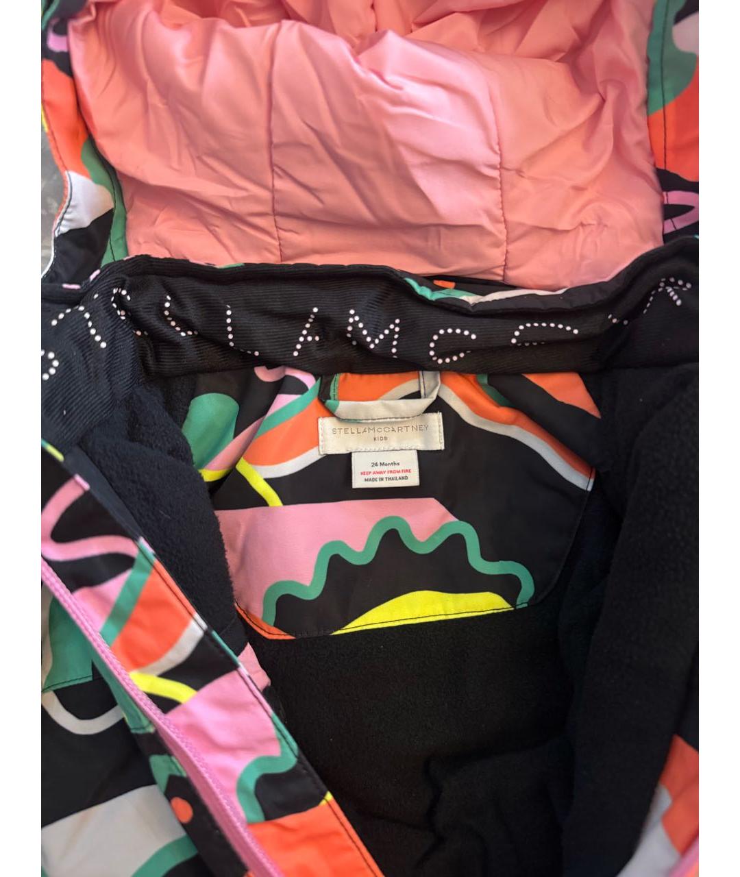 STELLA MCCARTNEY KIDS Мульти полиэстеровый комбинезон, фото 4