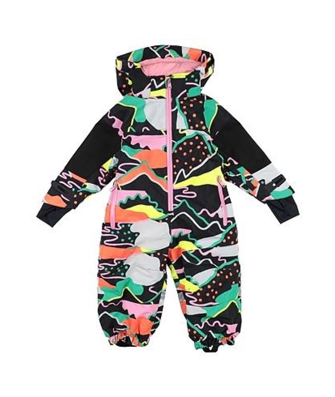 STELLA MCCARTNEY KIDS Мульти полиэстеровый комбинезон, фото 7
