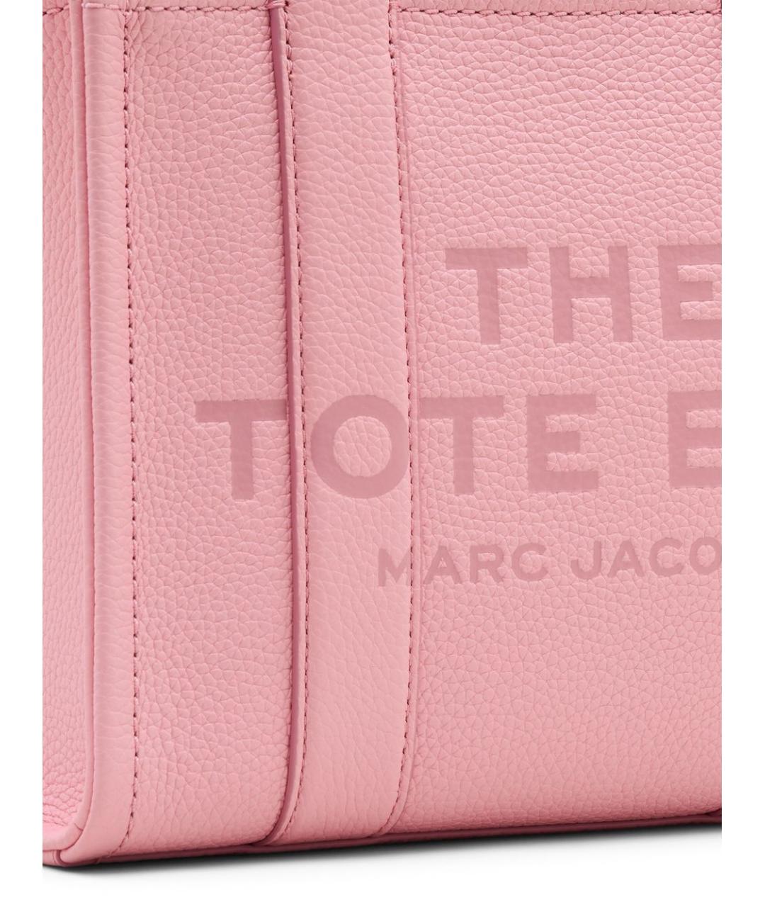 MARC JACOBS Розовая кожаная сумка тоут, фото 5