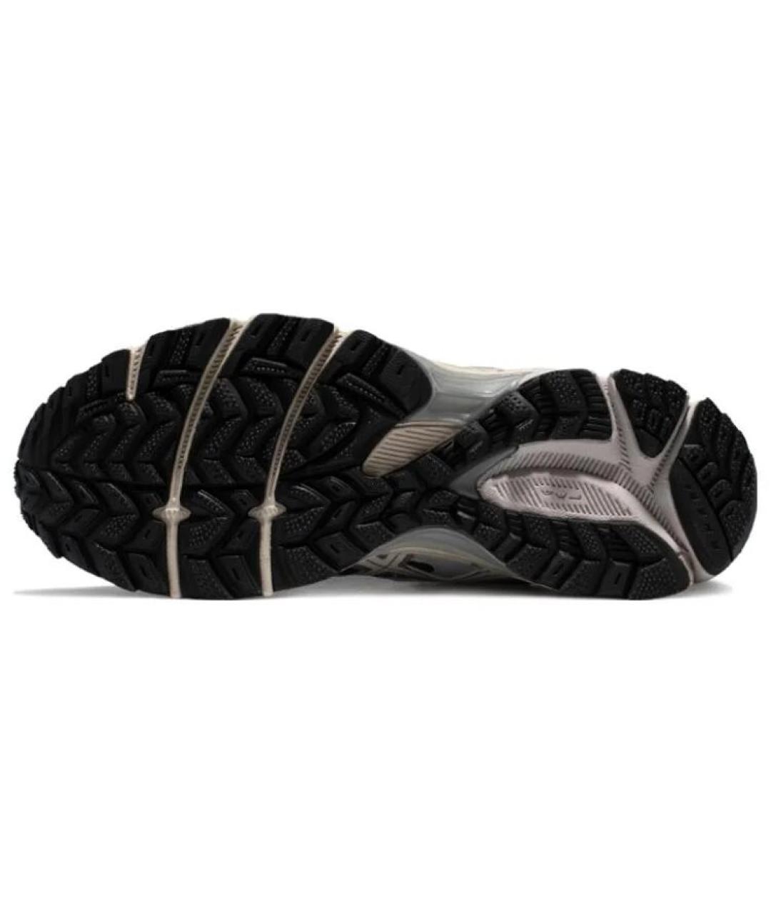 ASICS Серые текстильные низкие кроссовки / кеды, фото 5