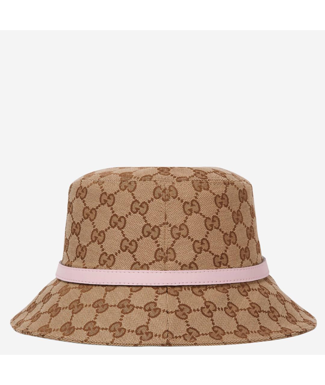 GUCCI Бежевая хлопковая панама, фото 2
