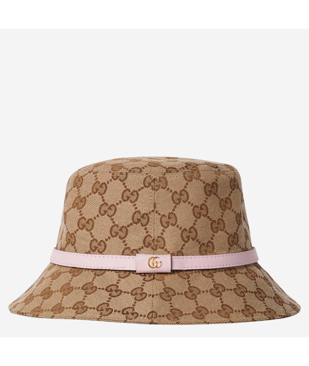 GUCCI Бежевая хлопковая панама, фото 4