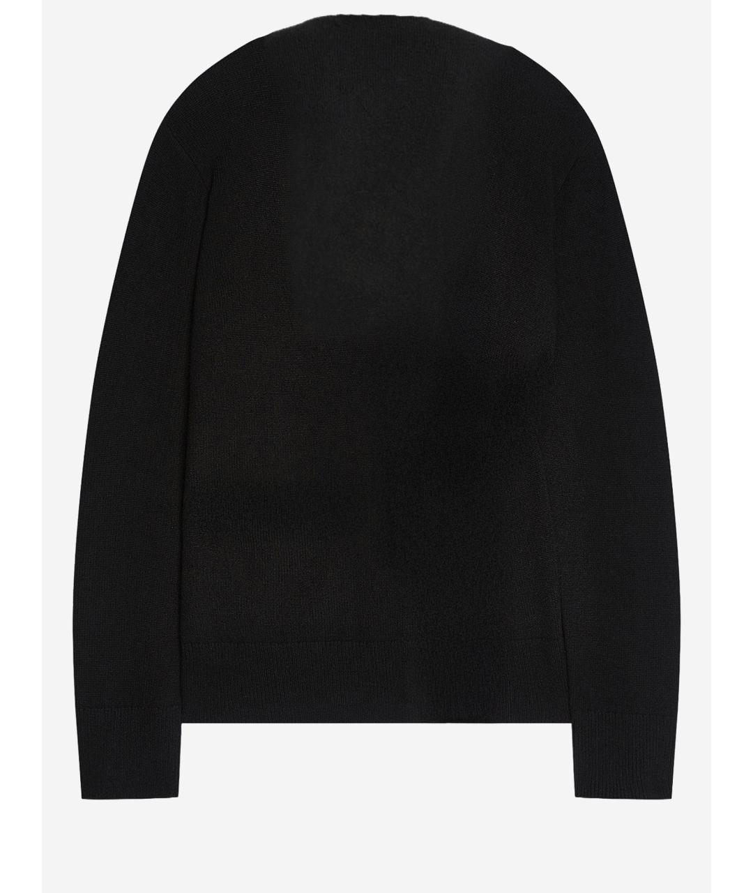 DRIES VAN NOTEN Черный кашемировый кардиган, фото 2