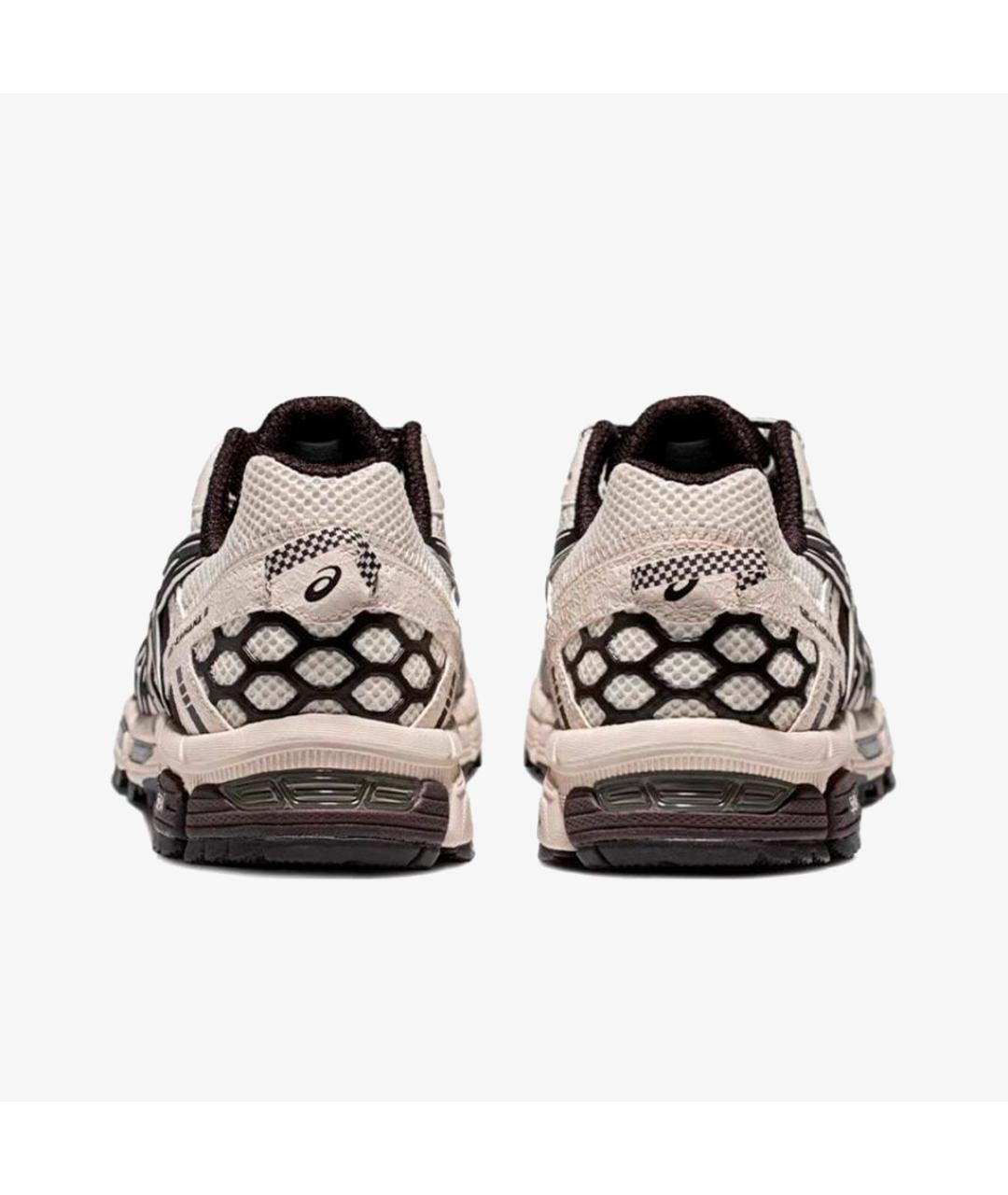 ASICS Белые текстильные низкие кроссовки / кеды, фото 4