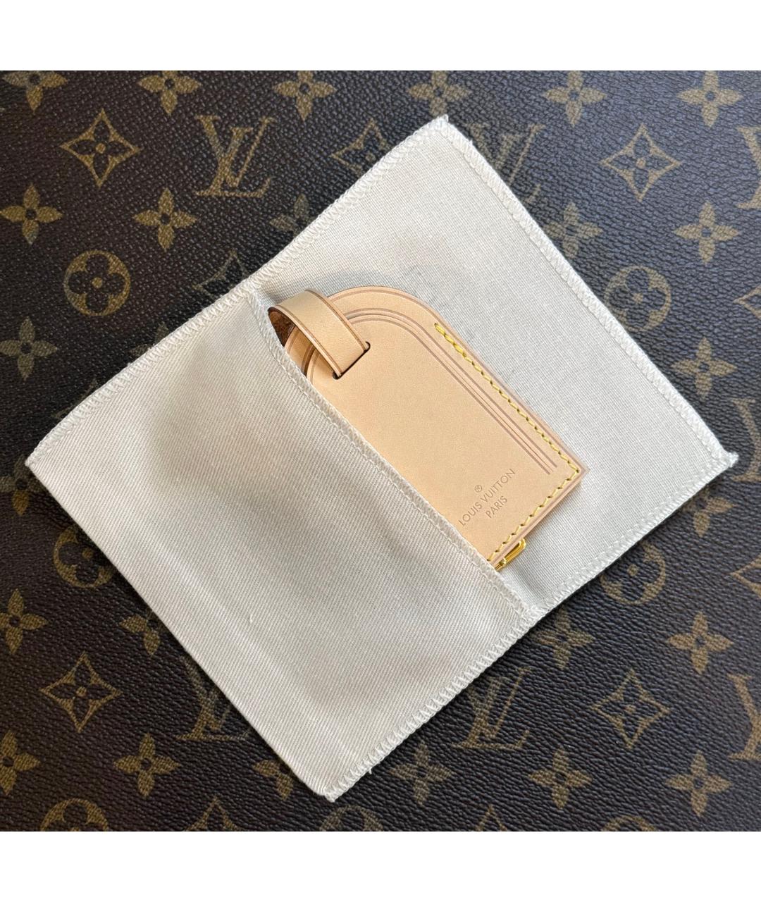 LOUIS VUITTON Бежевый брелок, фото 4