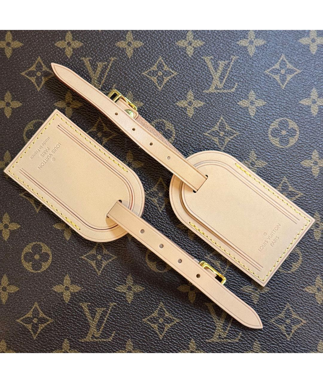 LOUIS VUITTON Бежевый брелок, фото 6