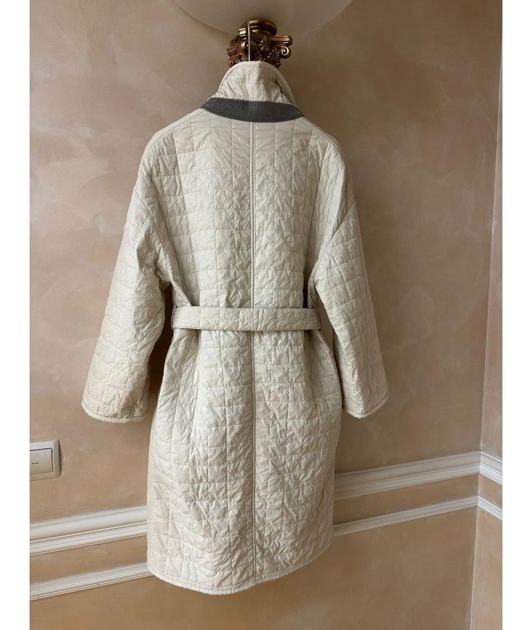 BRUNELLO CUCINELLI Белый тренч/плащ, фото 2