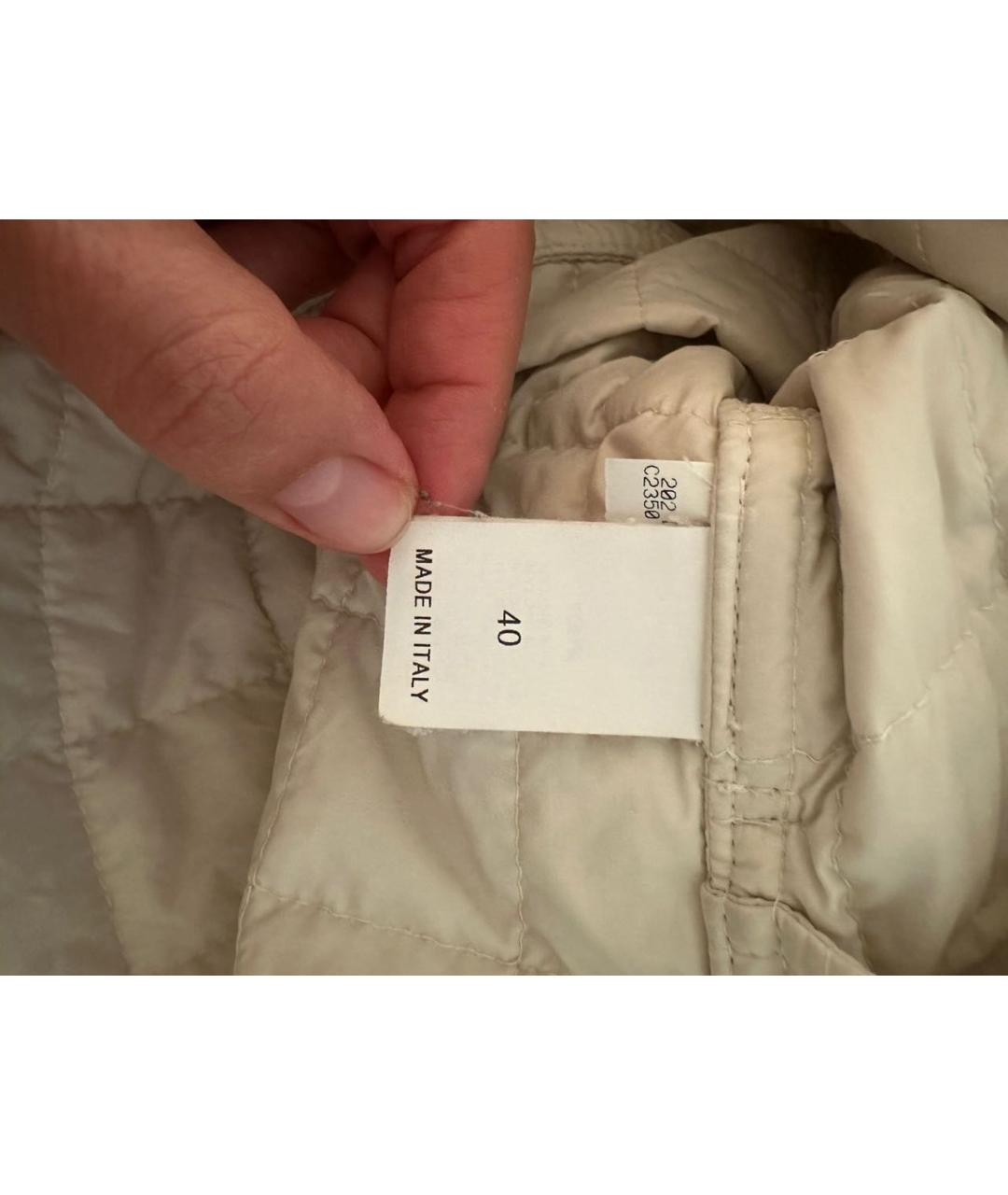 BRUNELLO CUCINELLI Белый тренч/плащ, фото 5