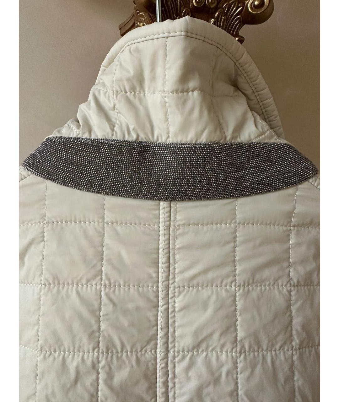 BRUNELLO CUCINELLI Белый тренч/плащ, фото 3