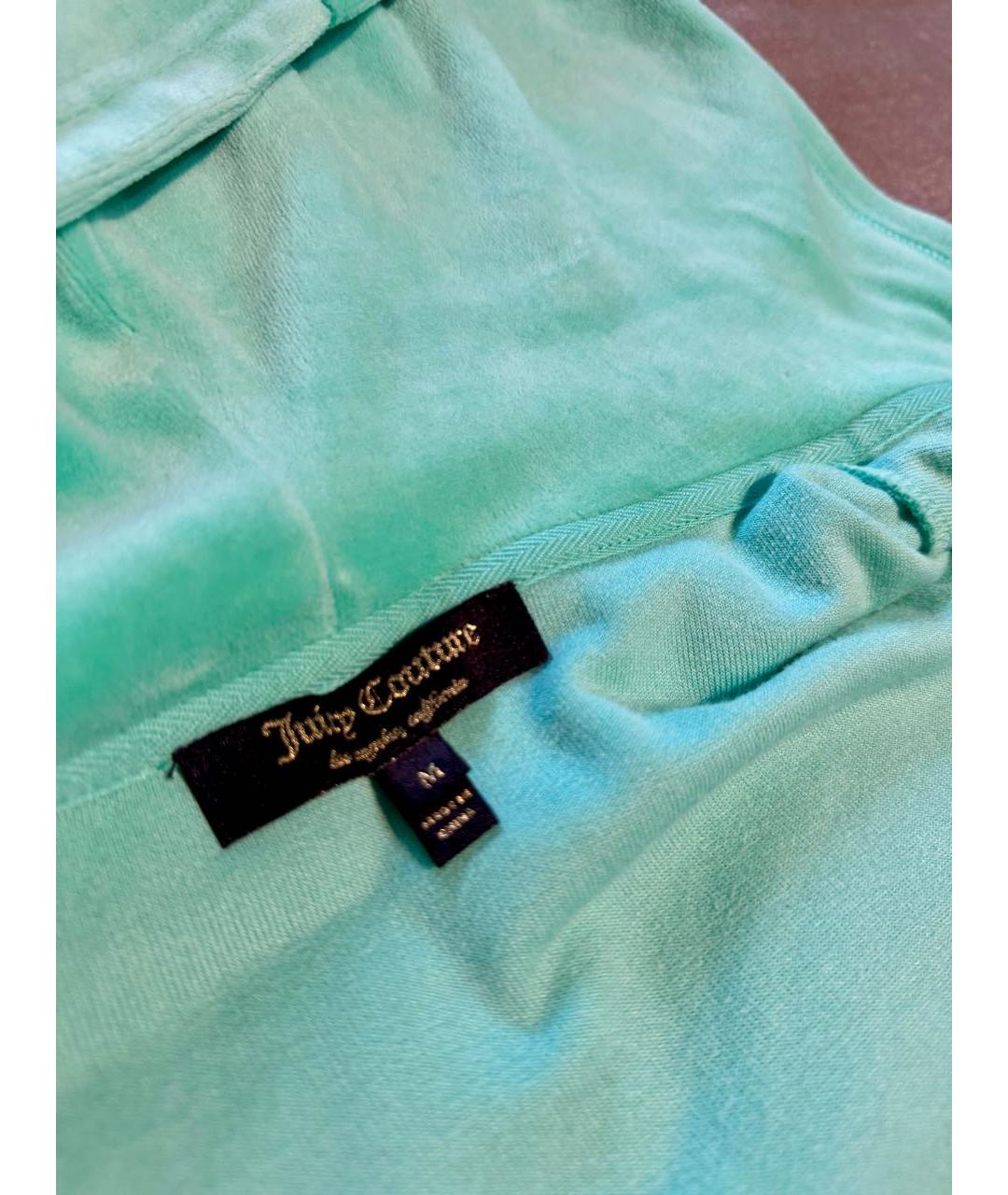 JUICY COUTURE Салатовый велюровый спортивные костюмы, фото 6