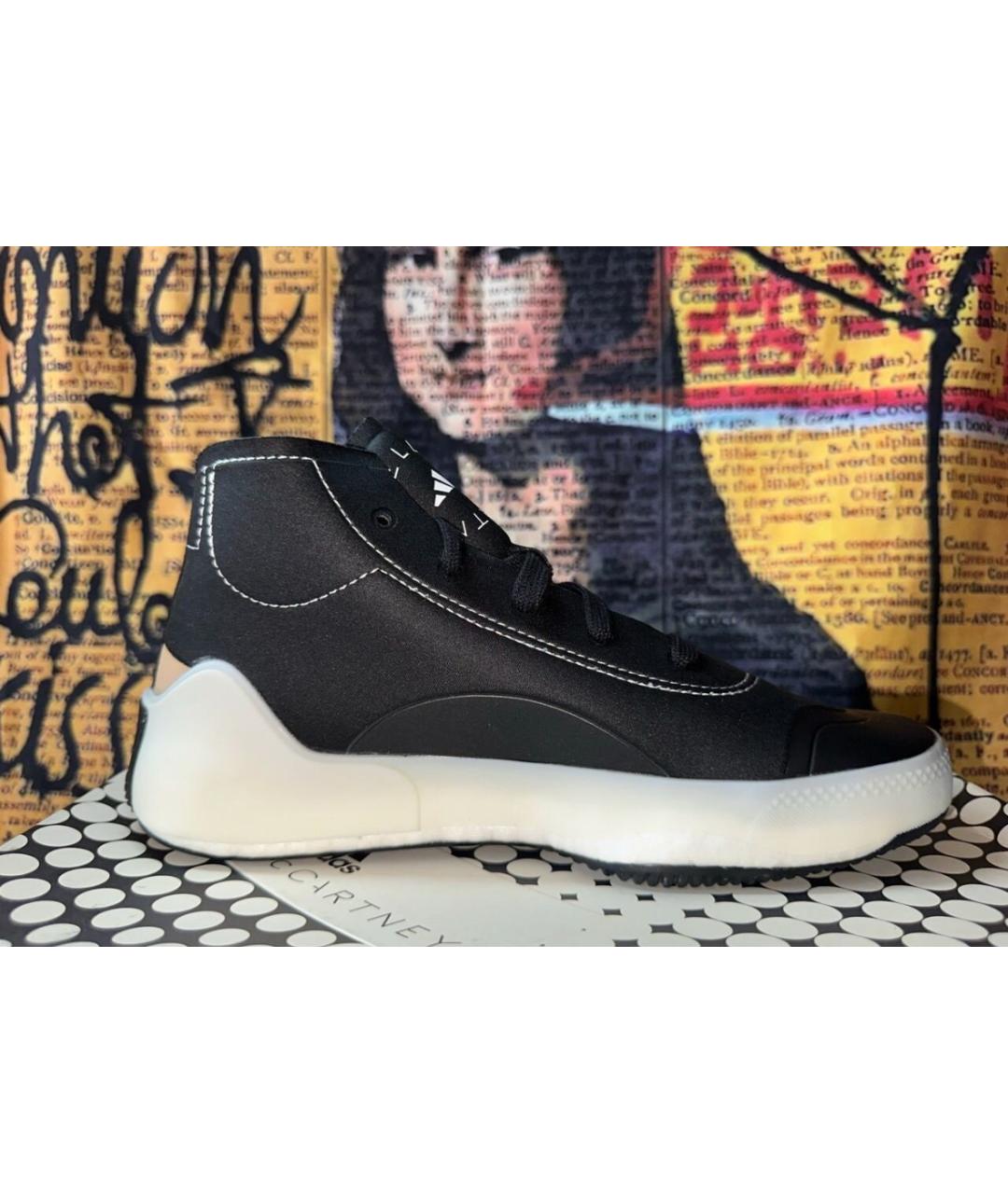 ADIDAS BY STELLA MCCARTNEY Черные кроссовки, фото 3