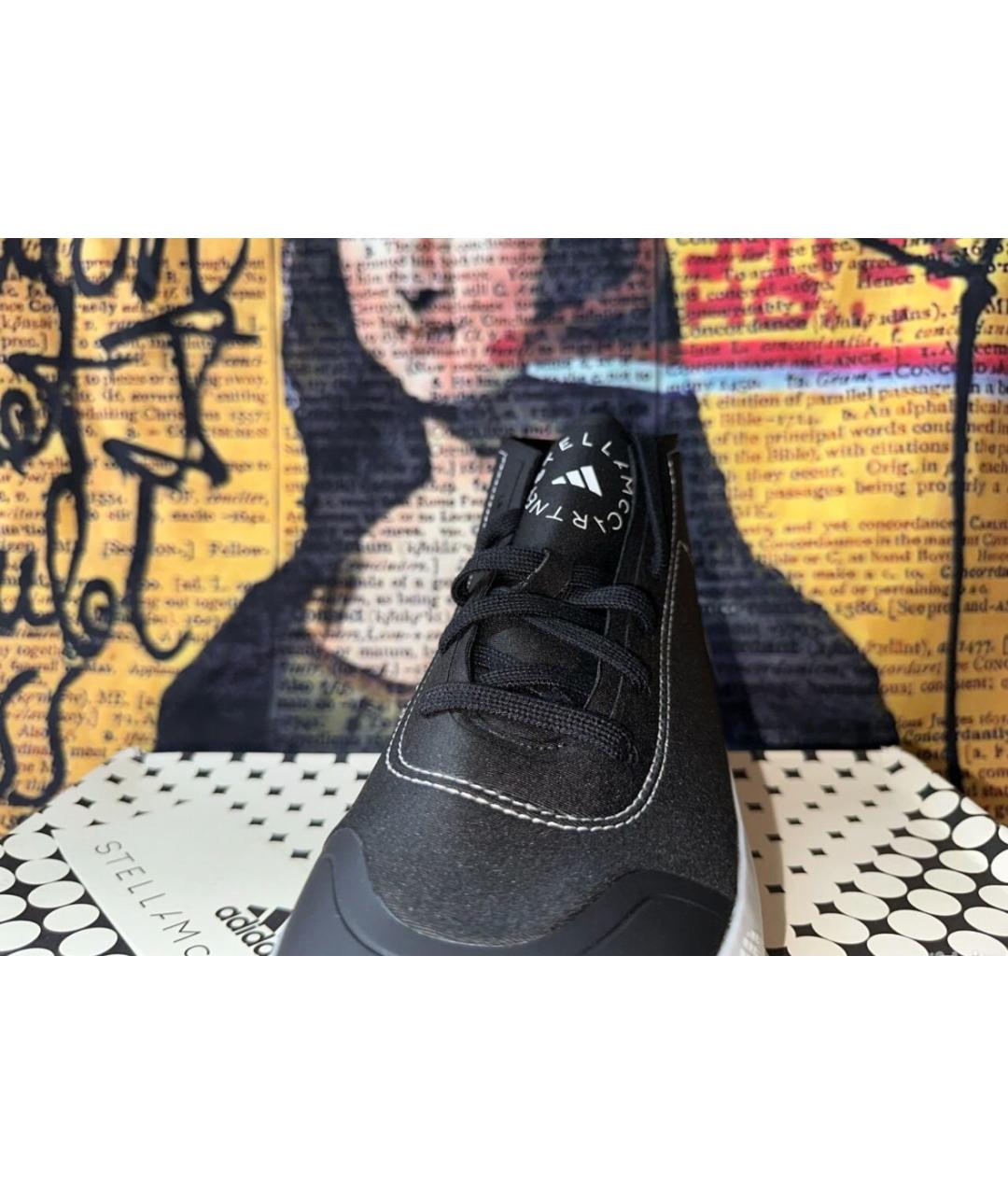 ADIDAS BY STELLA MCCARTNEY Черные кроссовки, фото 2