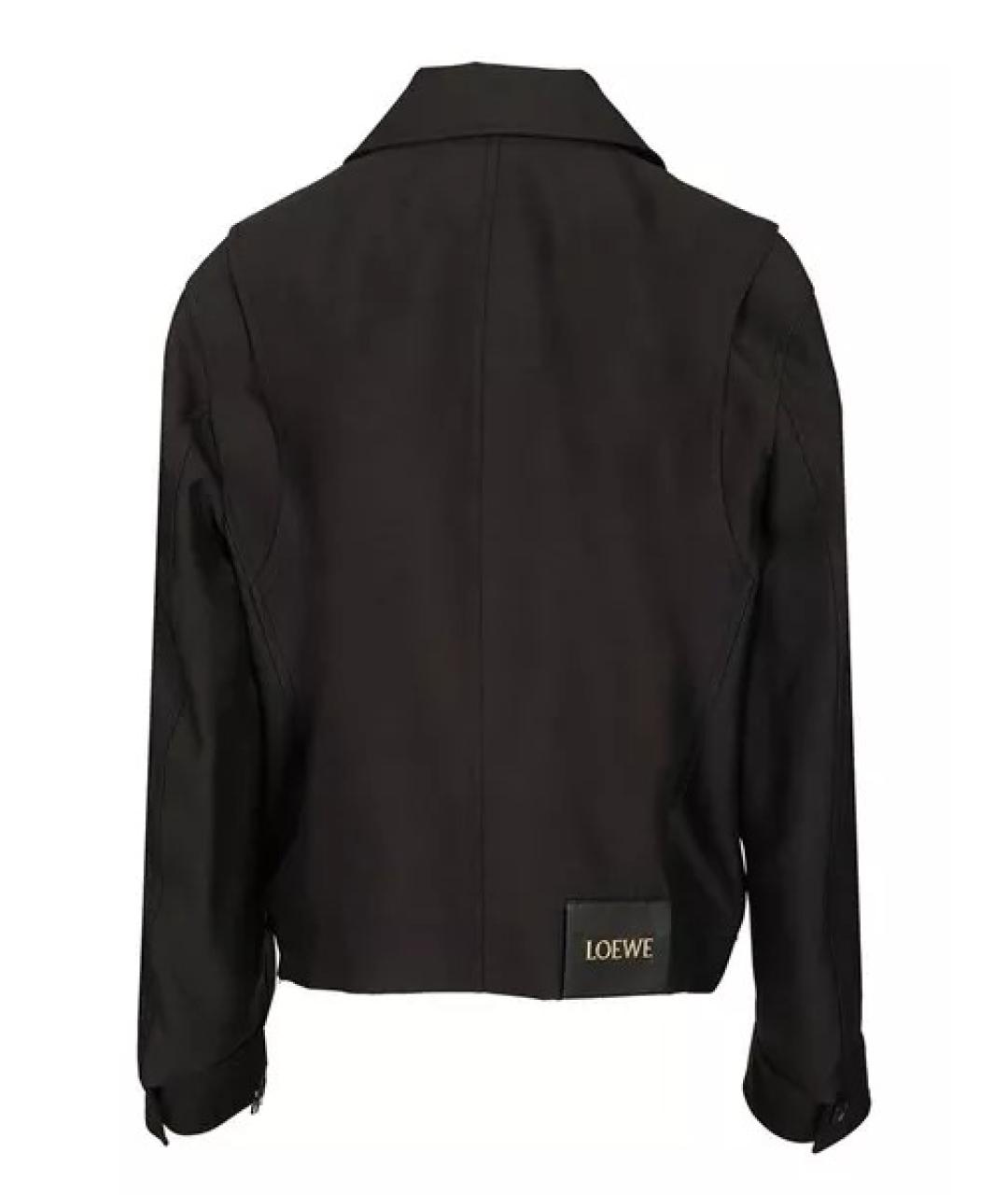 LOEWE Черная куртка, фото 2